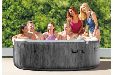 Steinbach Whirlpool Ø 216 x 71 cm PureSpa Greywood Deluxe